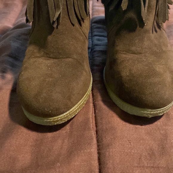 Wedged Booties by Shully’s Brand. GUC! - Picture 7 of 16